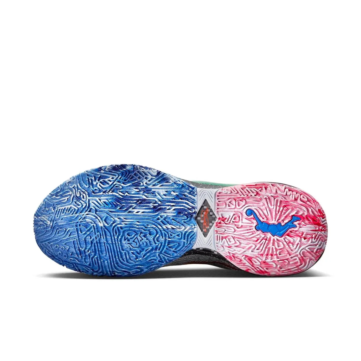 Nike Мужские кроссовки Lebron 20 Lifer серо-сине-красного цвета — фото 2