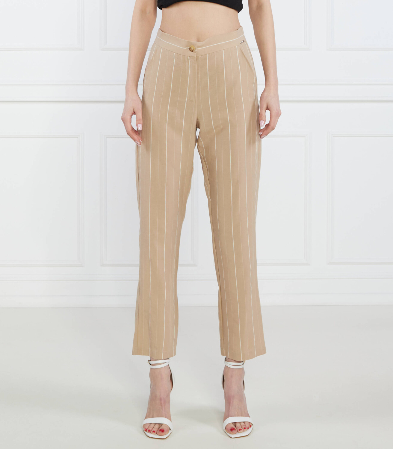 

Брюки Liu Jo Regular Fit, бежевый