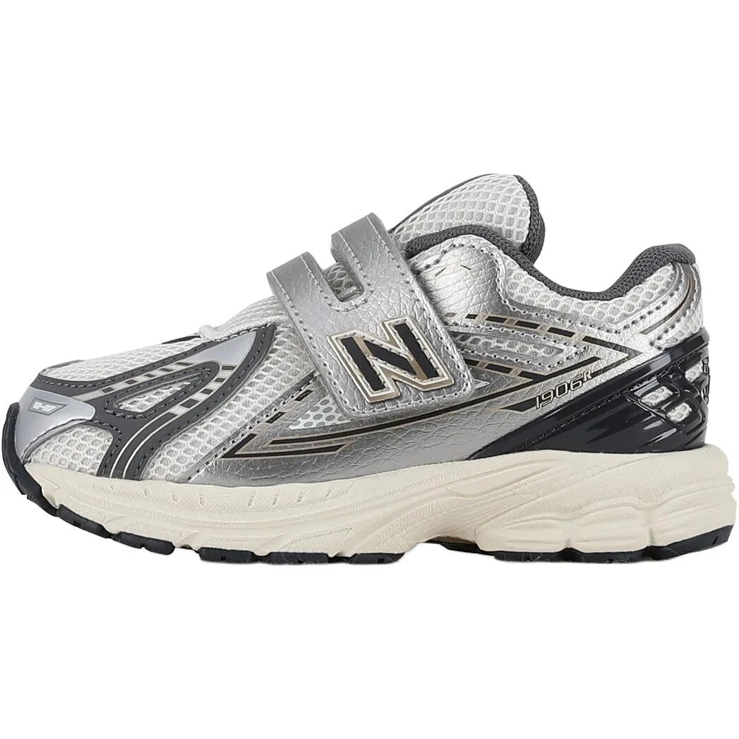 New Balance NB 1906R удобные и легкие дышащие низкие кроссовки для малышей Silver