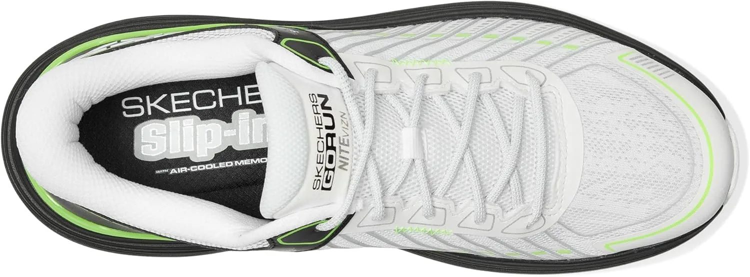 Мужские кроссовки Skechers Max Cushioning Suspension Nitevizn, белый — фото 2