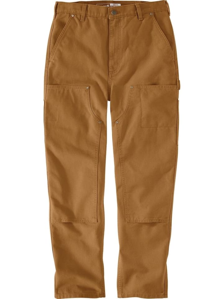 

CARHARTT Рабочие брюки "The Vintage Fit Double-Front Canvas Pant" коричневого цвета