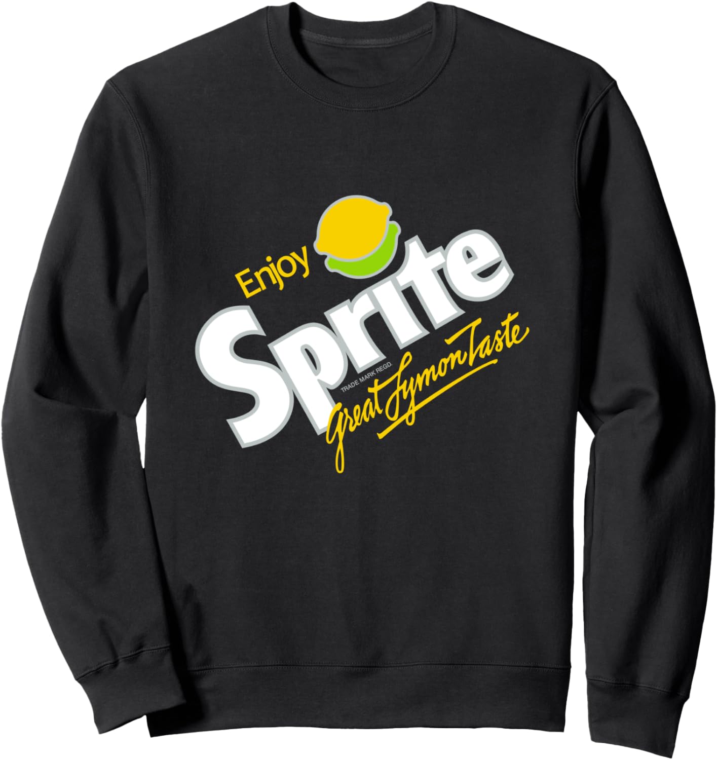 

Толстовка Sprite с ретро-логотипом 80-х, черная