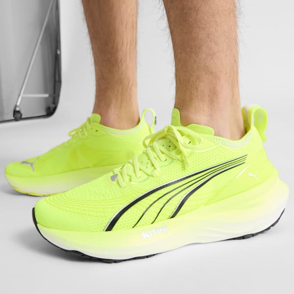 Мужские кроссовки для бега по шоссе Foreverrun Nitro 2 Puma, желтый — фото 2