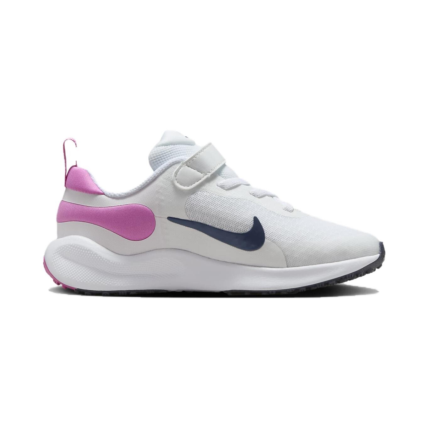 REVOLUTION 7 Детские кроссовки PS Low-top Белые/Розовые Nike, розовый — фото 2