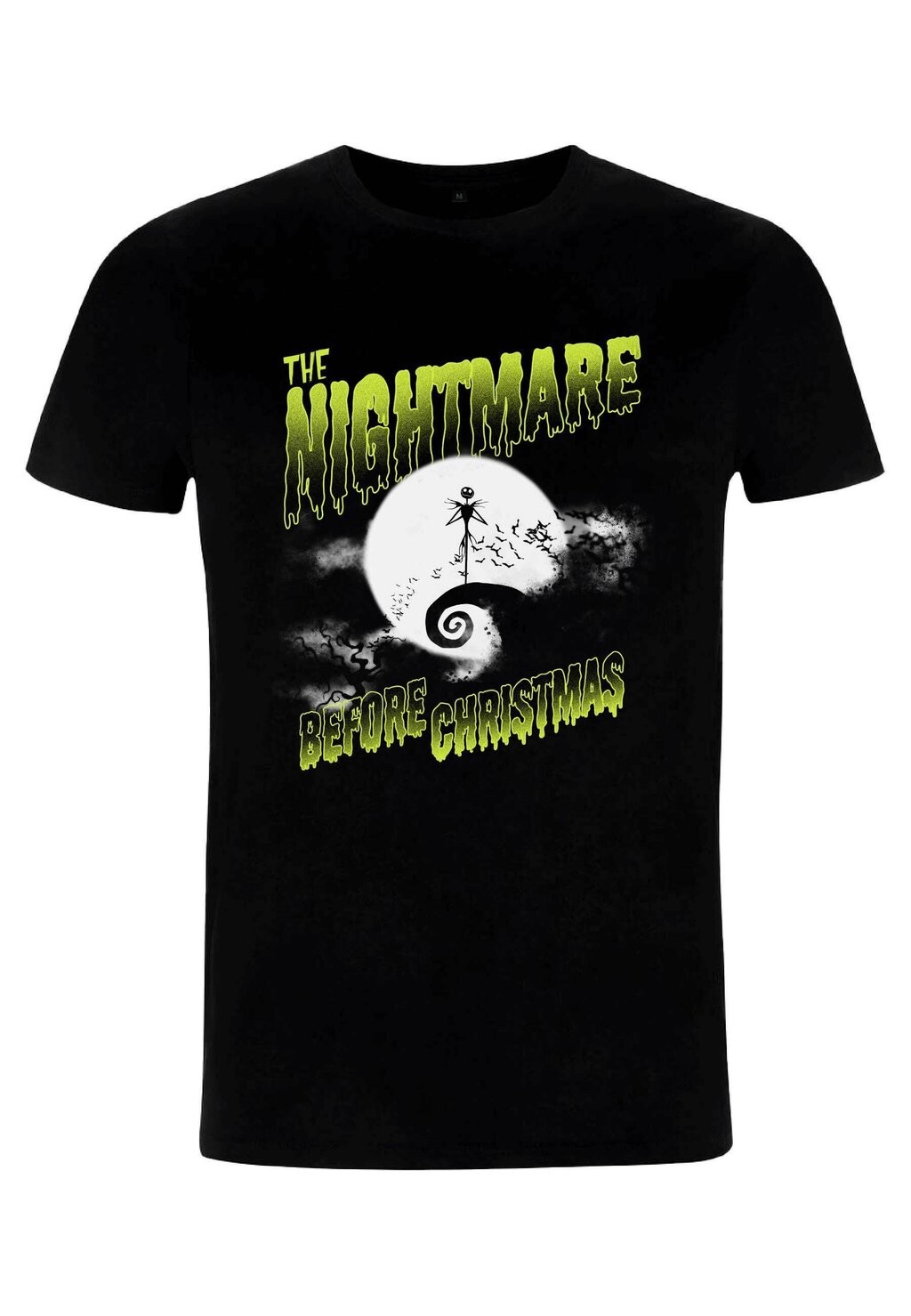 

Футболка с принтом NIGHTMARE BEFORE CHRISTMAS SPOOKY NIGHTMARE UNISEX Disney, черный