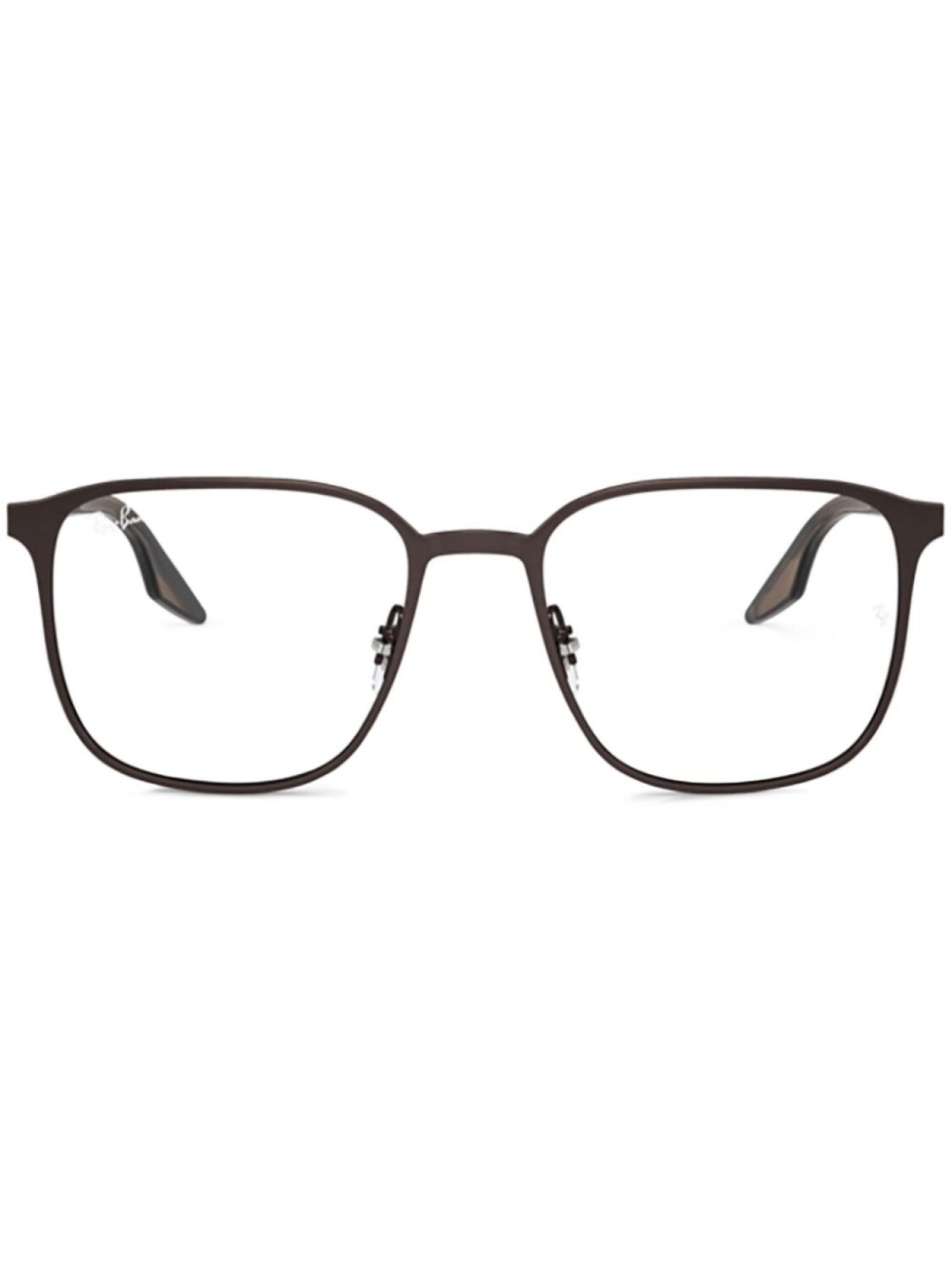 

Ray-Ban очки в квадратной оправе, коричневый