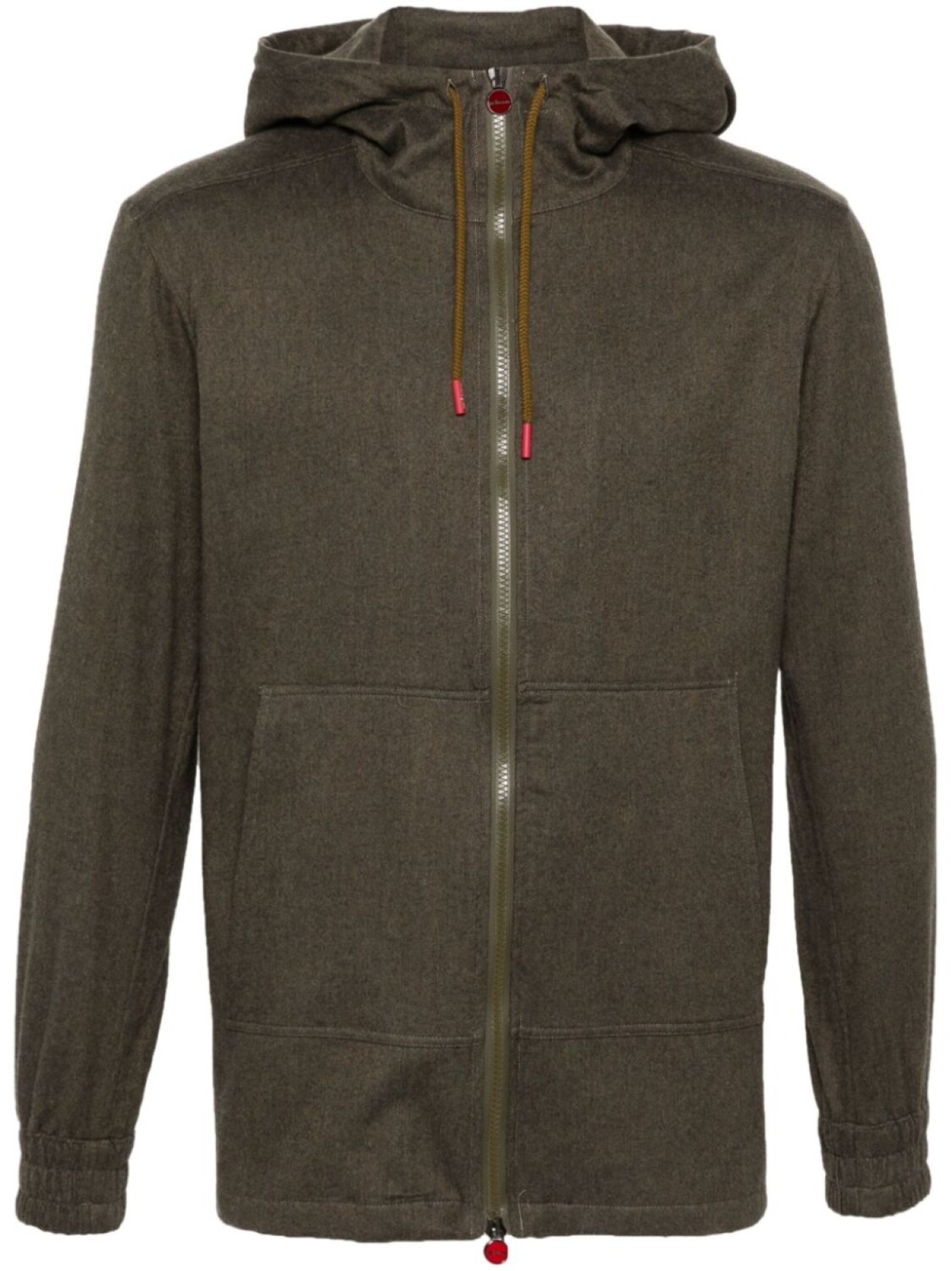 

Kiton худи на молнии, зеленый