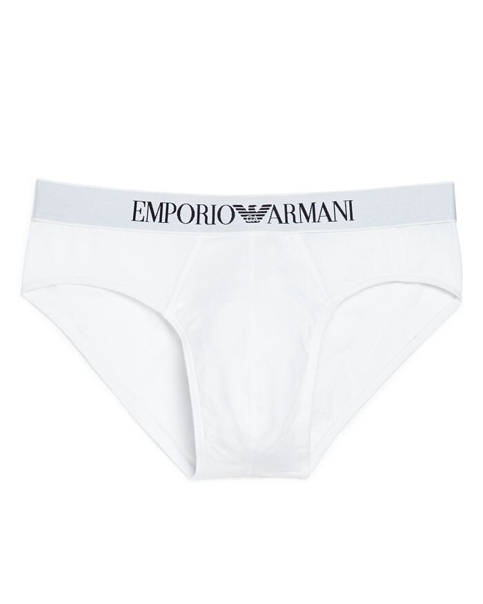 

Трусы из эластичного хлопка Armani