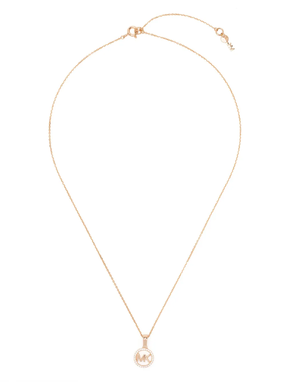 

Ожерелье с подвеской-логотипом Pavé MICHAEL KORS, золотой