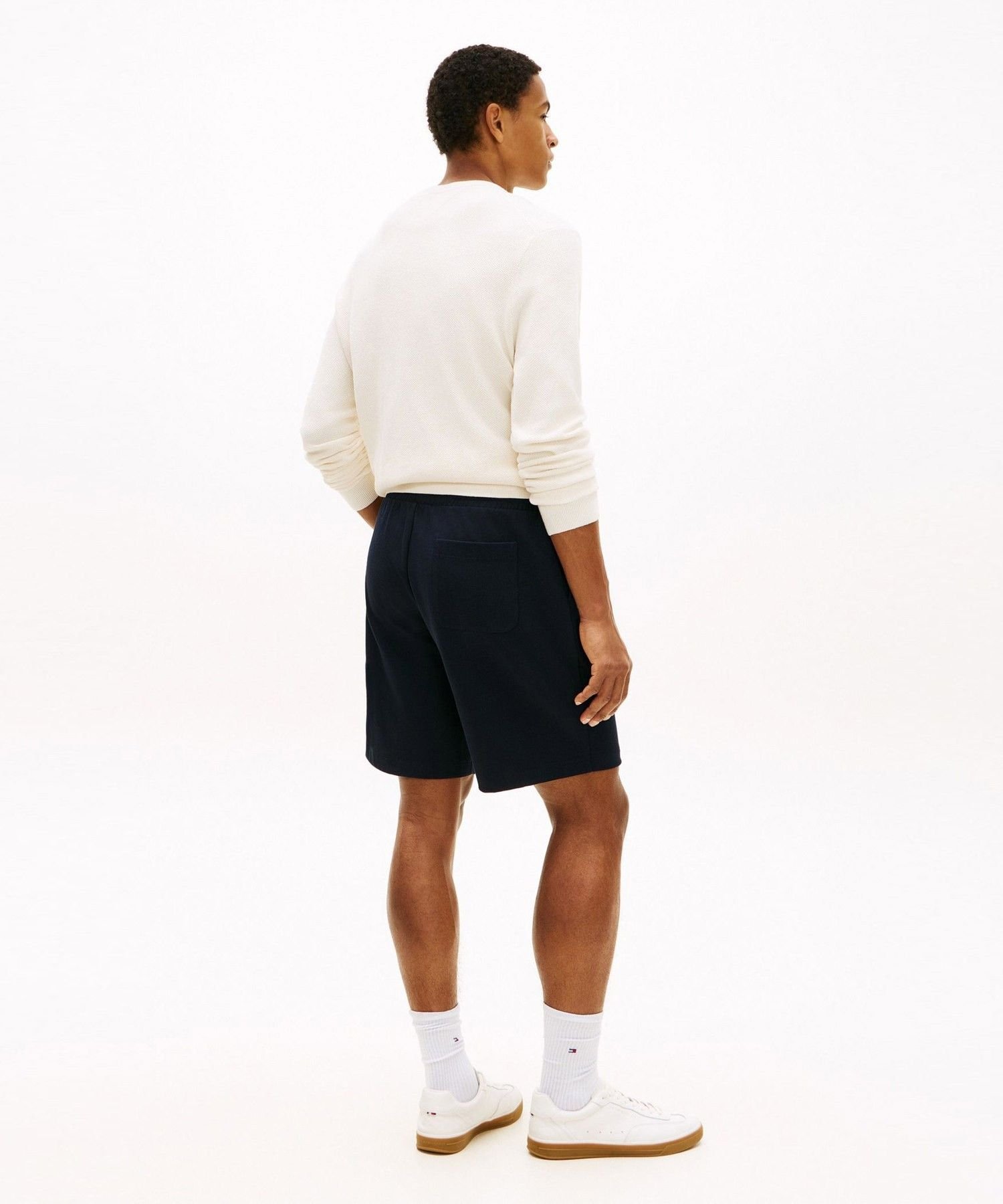 Шорты из двойной вязки TOMMY HILFIGER, Navy DW5 — фото 4