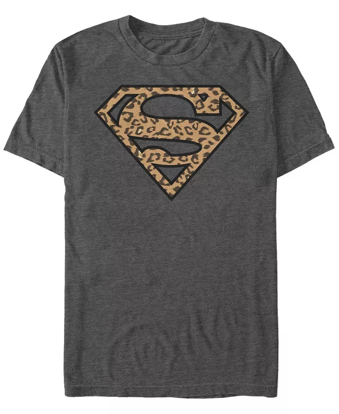 

Мужская футболка с коротким рукавом Superman Super Cheetah Fifth Sun, серый