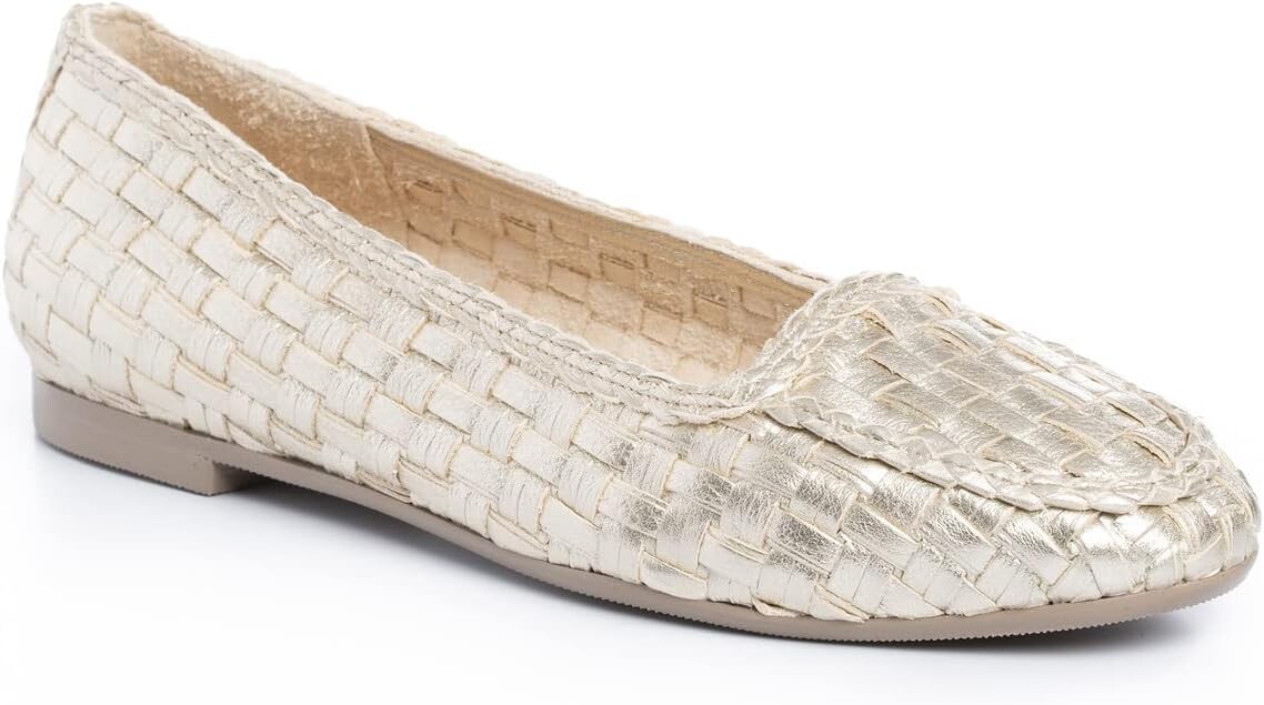 

Туфли на плоской подошве Ali MacGraw Met, цвет Gold Metallic Nappa