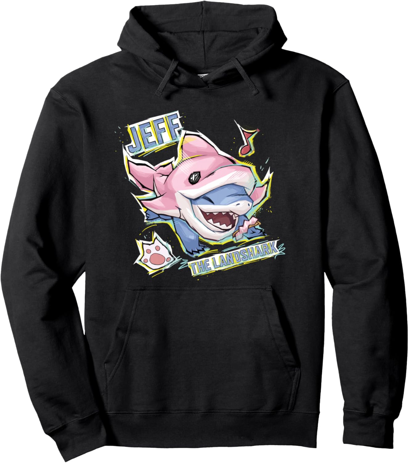 

Худи Marvel Rivals PVP Jeff the Land Shark Secret Dolphin Skin, черное, Черный, Худи Marvel Rivals PVP Jeff the Land Shark Secret Dolphin Skin, черное