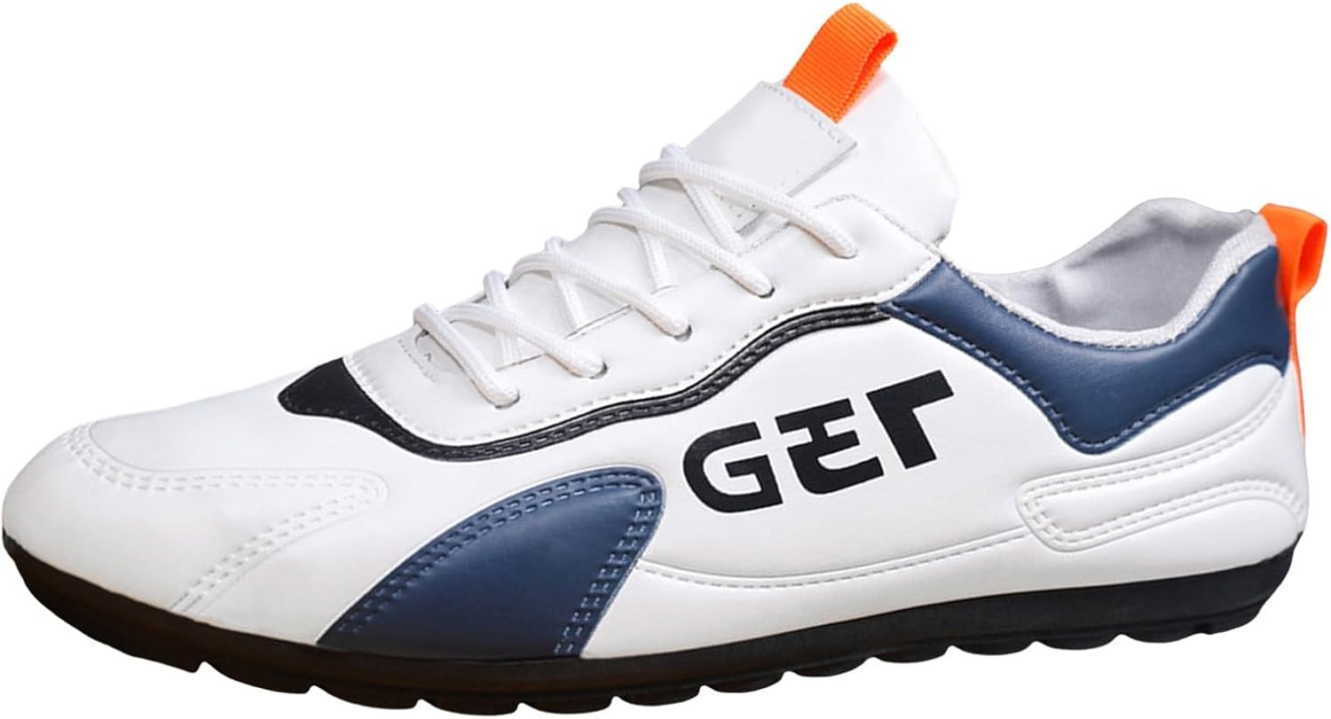 

Мужские прогулочные кроссовки на мягкой подошве с комфортной амортизирующей стелькой из пены памяти, ультралегкие, дышащие, стильные кроссовки, противоскользящие, для дома и улицы, для тренировки в спортзале, широкая посадка Generic, белый