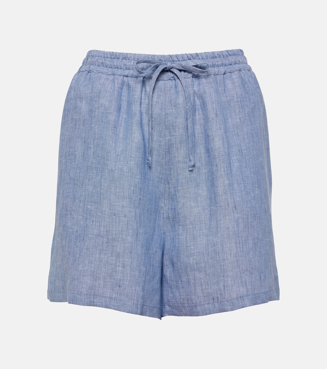 

Бермуды из льняной ткани Perth Loro Piana, Light Blue Indigo