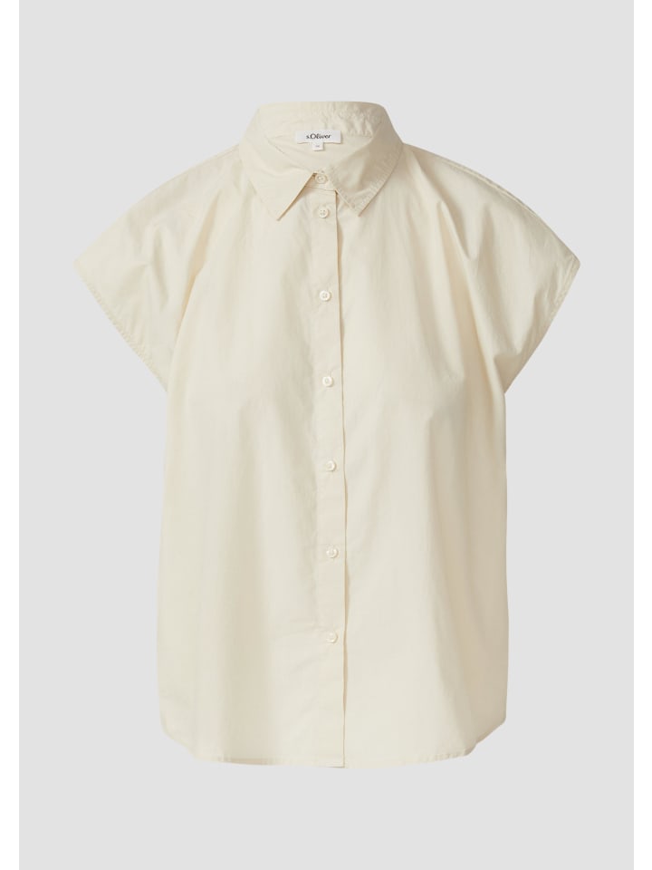 

Блузка s.Oliver, кремовый