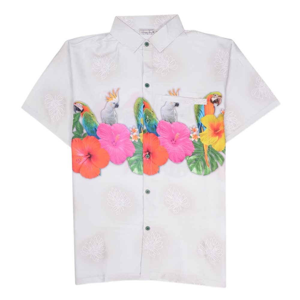 

Рубашка Happy Bay The parrot jungle hawaiian, разноцветный