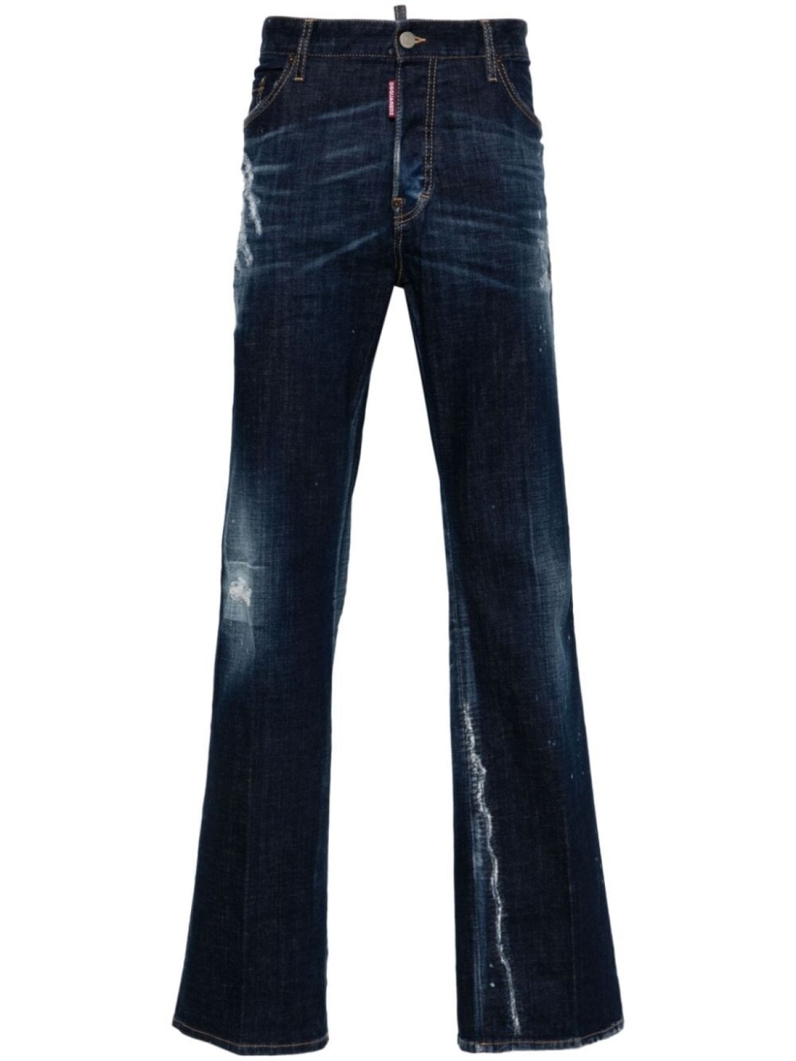 

DSQUARED2 джинсы с нашивкой-логотипом, синий