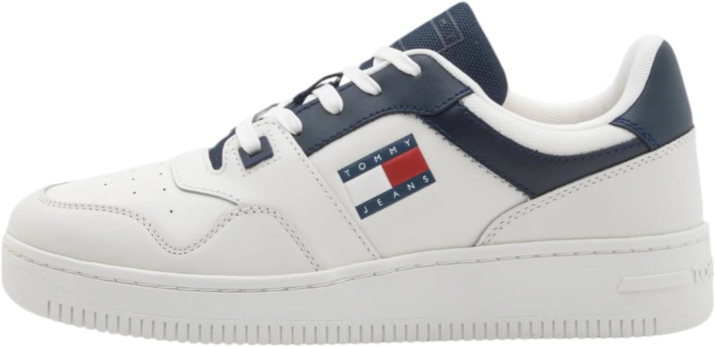 

Мужские повседневные кроссовки Tommy Jeans с чашеобразной подошвой, темно-синий
