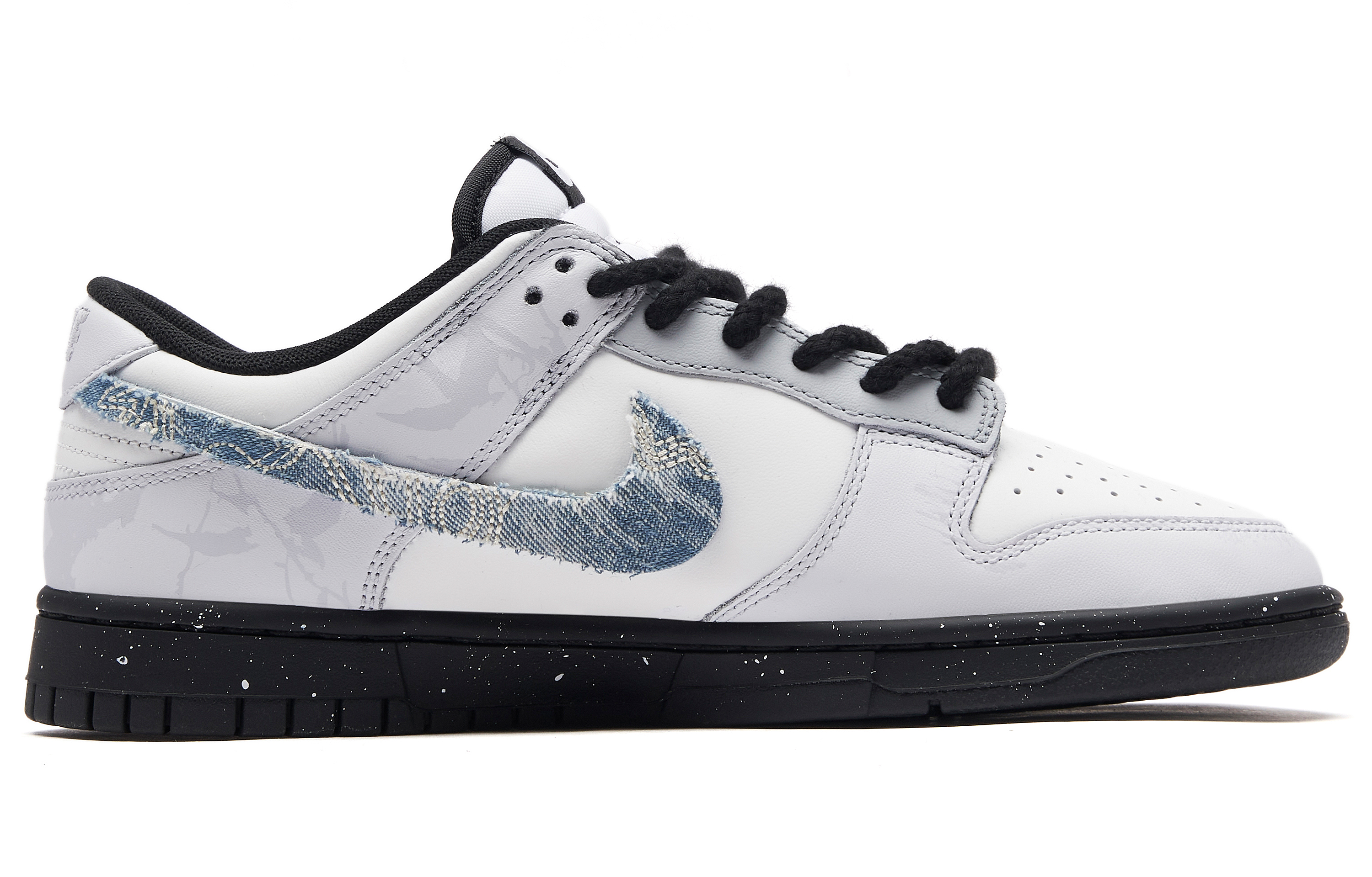 

Кроссовки Nike Dunk Skateboarding Shoes Unisex Low-top Grey/Blue, синий