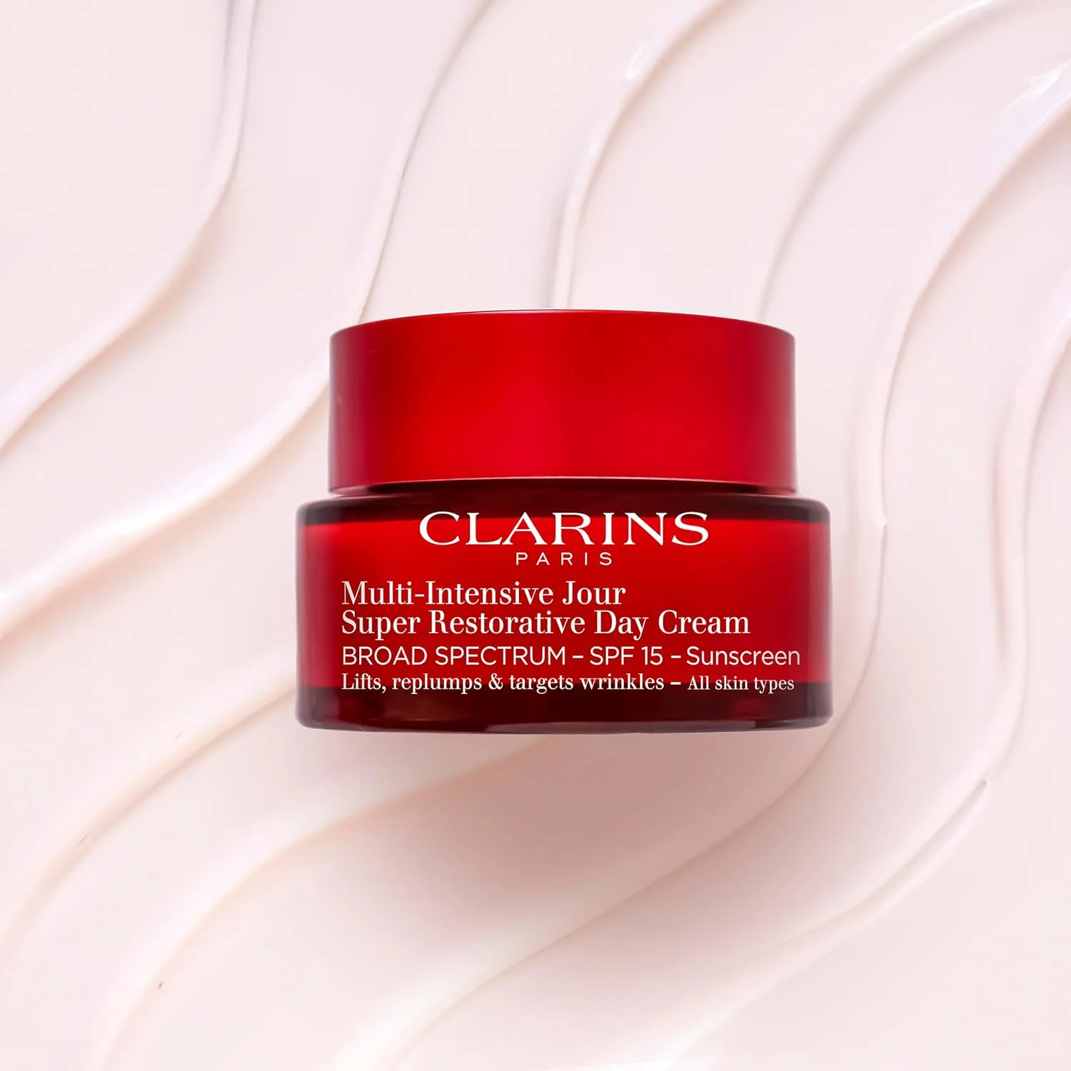 Clarins Super Restorative дневной крем с SPF 15, антивозрастной увлажняющий крем для зрелой кожи — фото 4