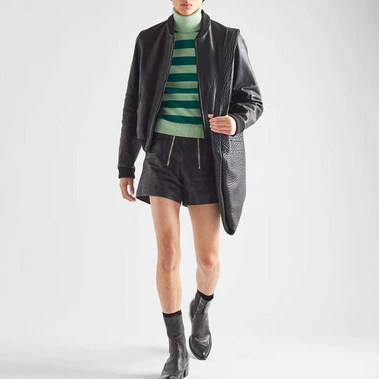 Свитер мужской мятно-зеленый Prada, мятно-зеленый — фото 2