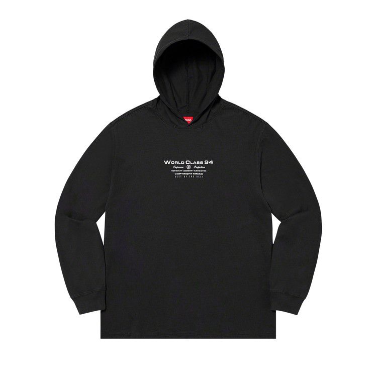 

Топ Supreme Best Of The Best Hooded Long-Sleeve Top, Black
