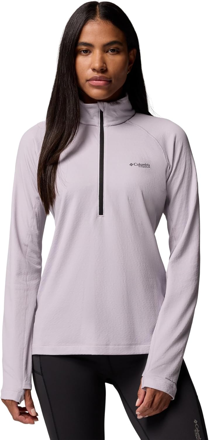 

Columbia женская куртка Driventure Half Zip, Lavender Pearl/White