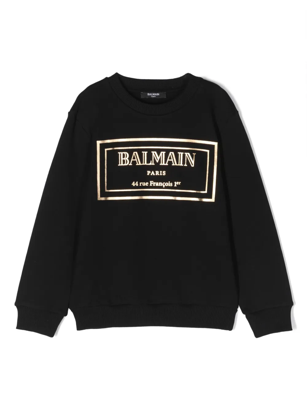 

Джемпер с логотипом Balmain Kids, черный