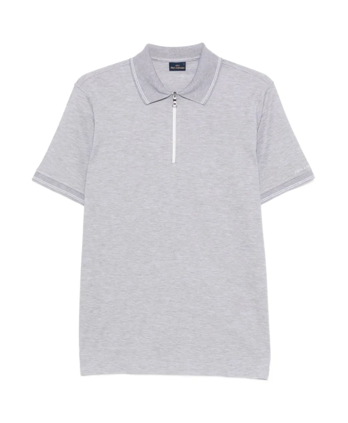 

Рубашка-Поло с коротким рукавом Paul & Shark, серый