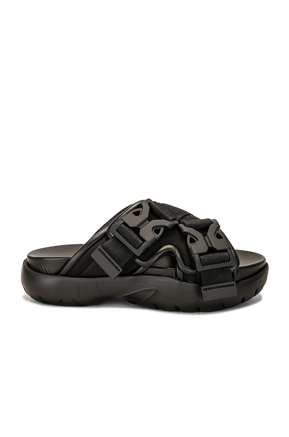 

Сандалии Bottega Veneta Slide, черный