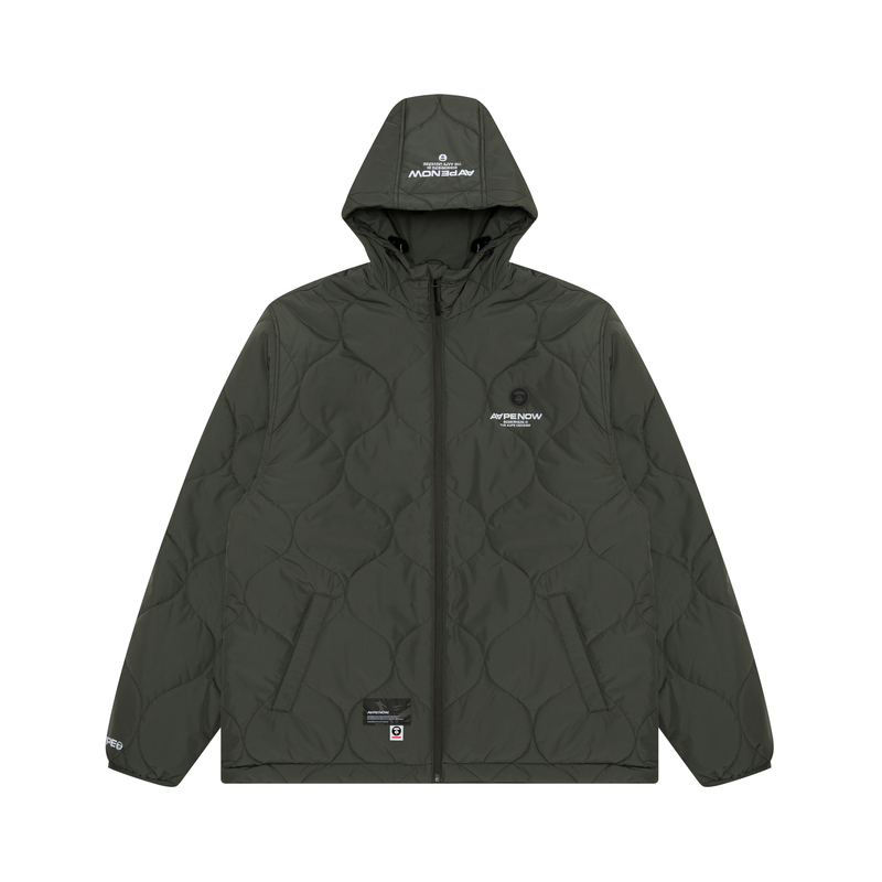 

Aape Стеганая куртка с утеплителем из рипстопа, Green KHE