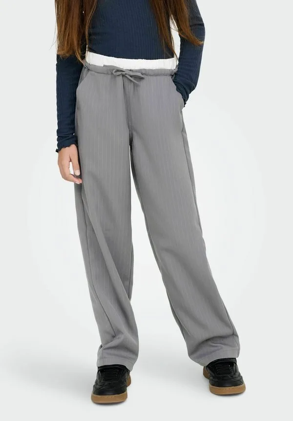 Спортивные брюки mit weitem kogmiley gerade geschnitten Only Girls, Medium Grey Melange — фото 2