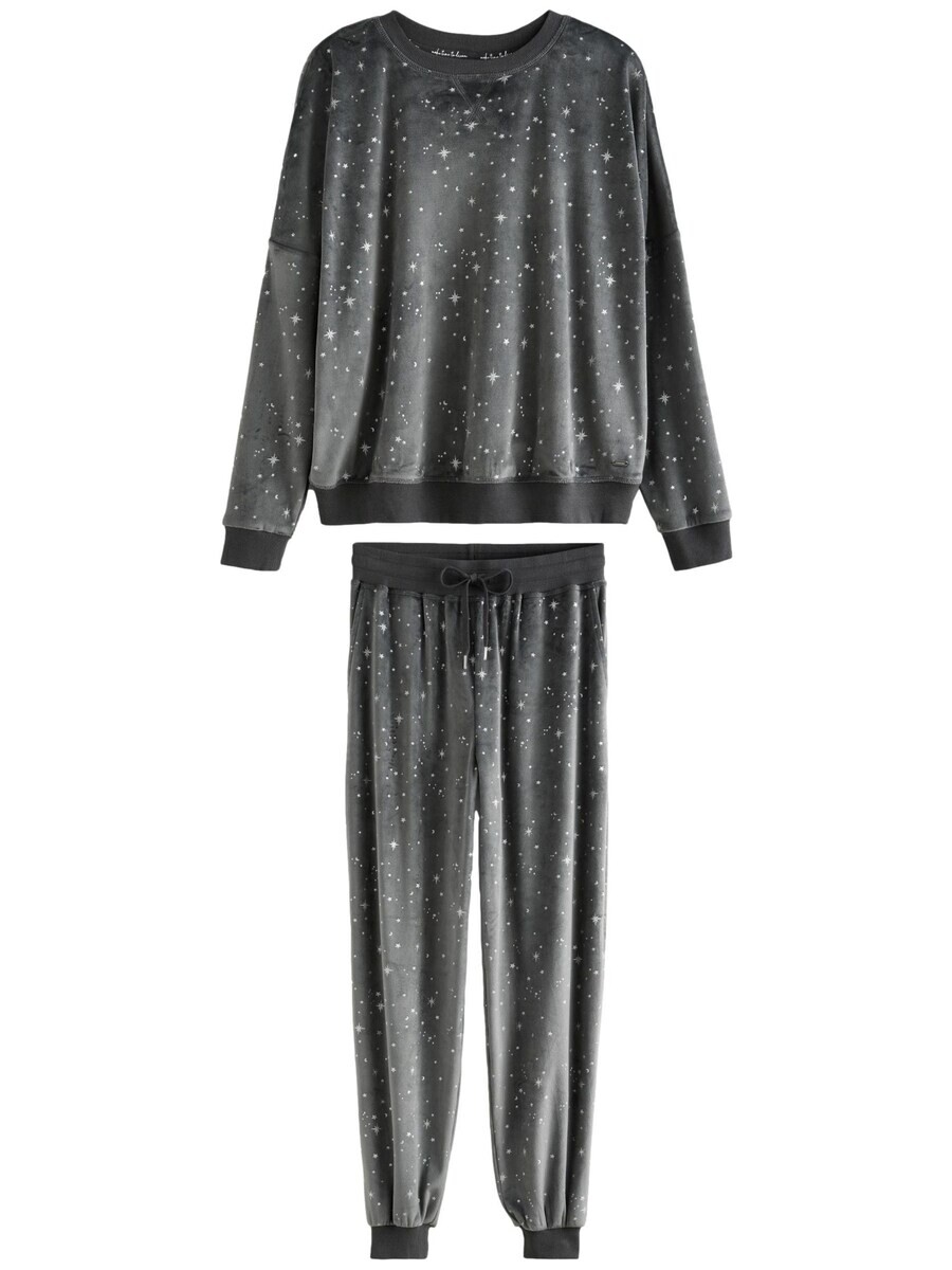 

Пижама Next Pajama, цвет anthracite/silver grey/dark grey