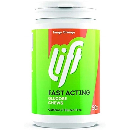 

Lift Tangy Orange быстродействующая глюкоза 50 таблеток Glucotabs
