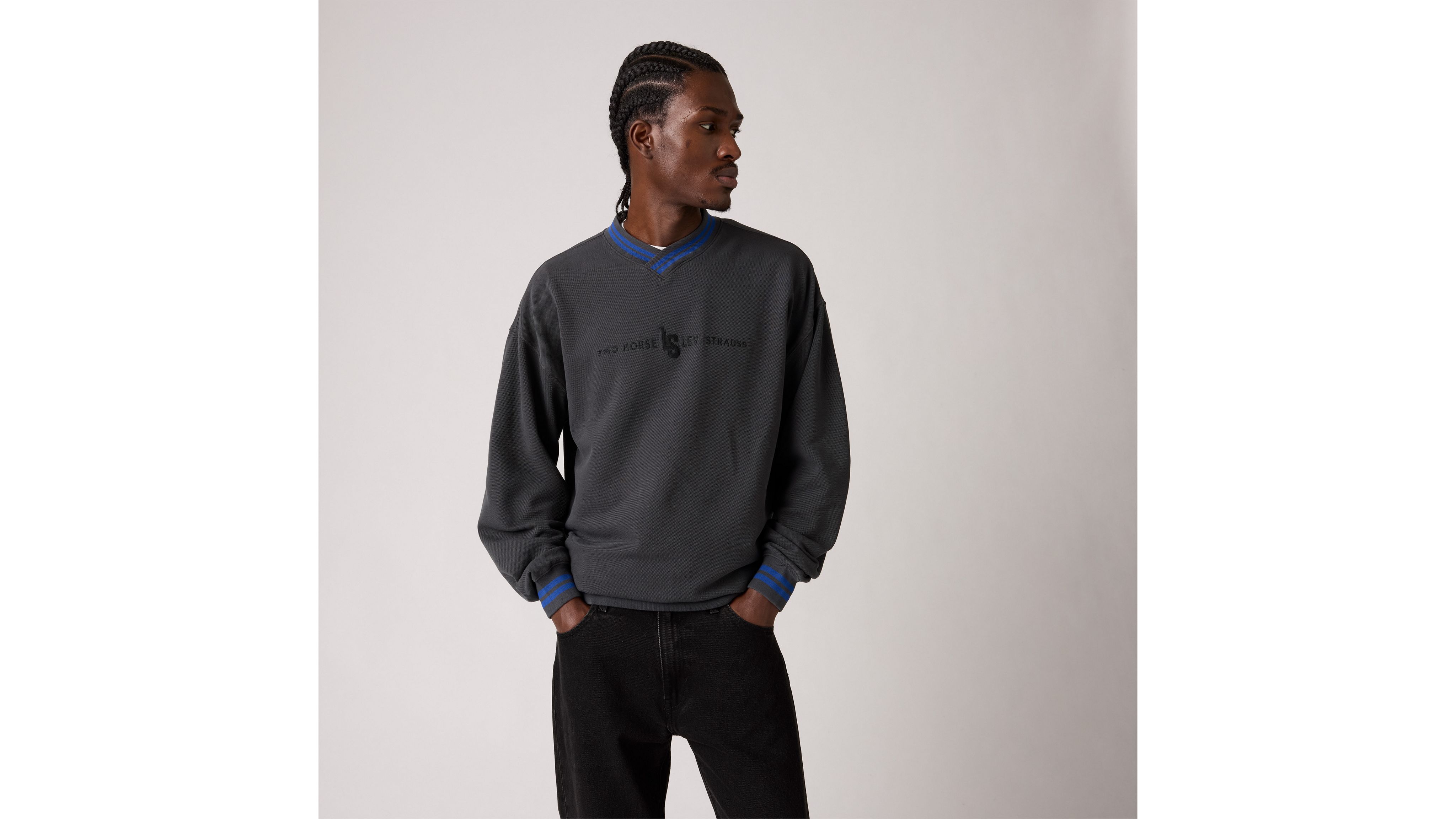 

Толстовка Alder Pique Levi's, Alder Pique - Black