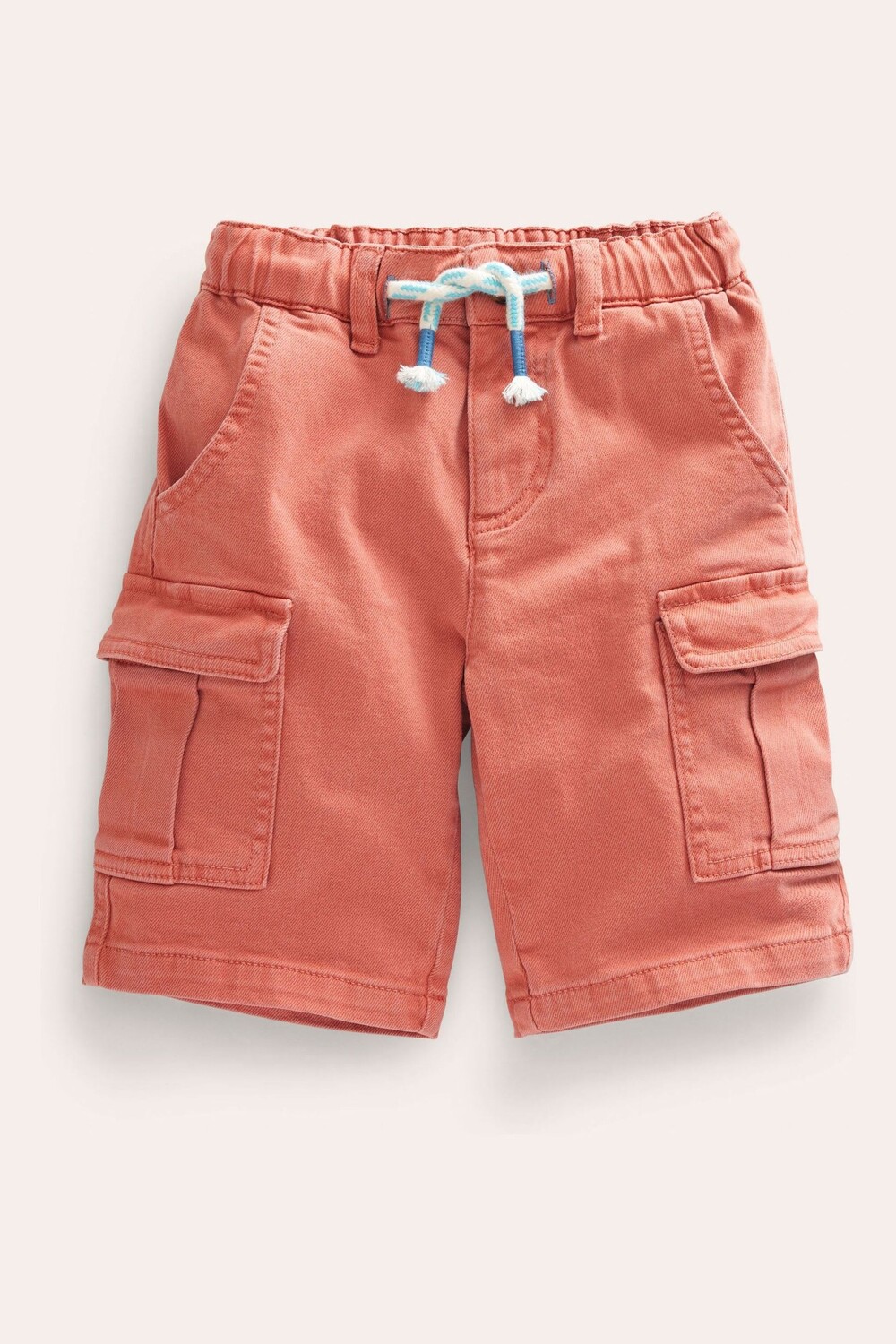 

Шорты-карго окрашенные после пошива Boden, красный