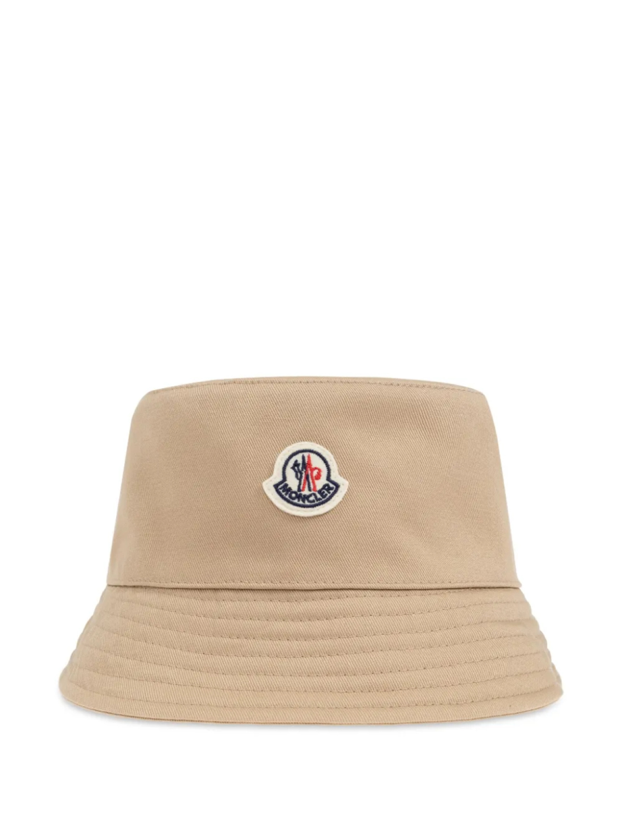 

Панама с нашивкой-логотипом Moncler Enfant, нейтральный