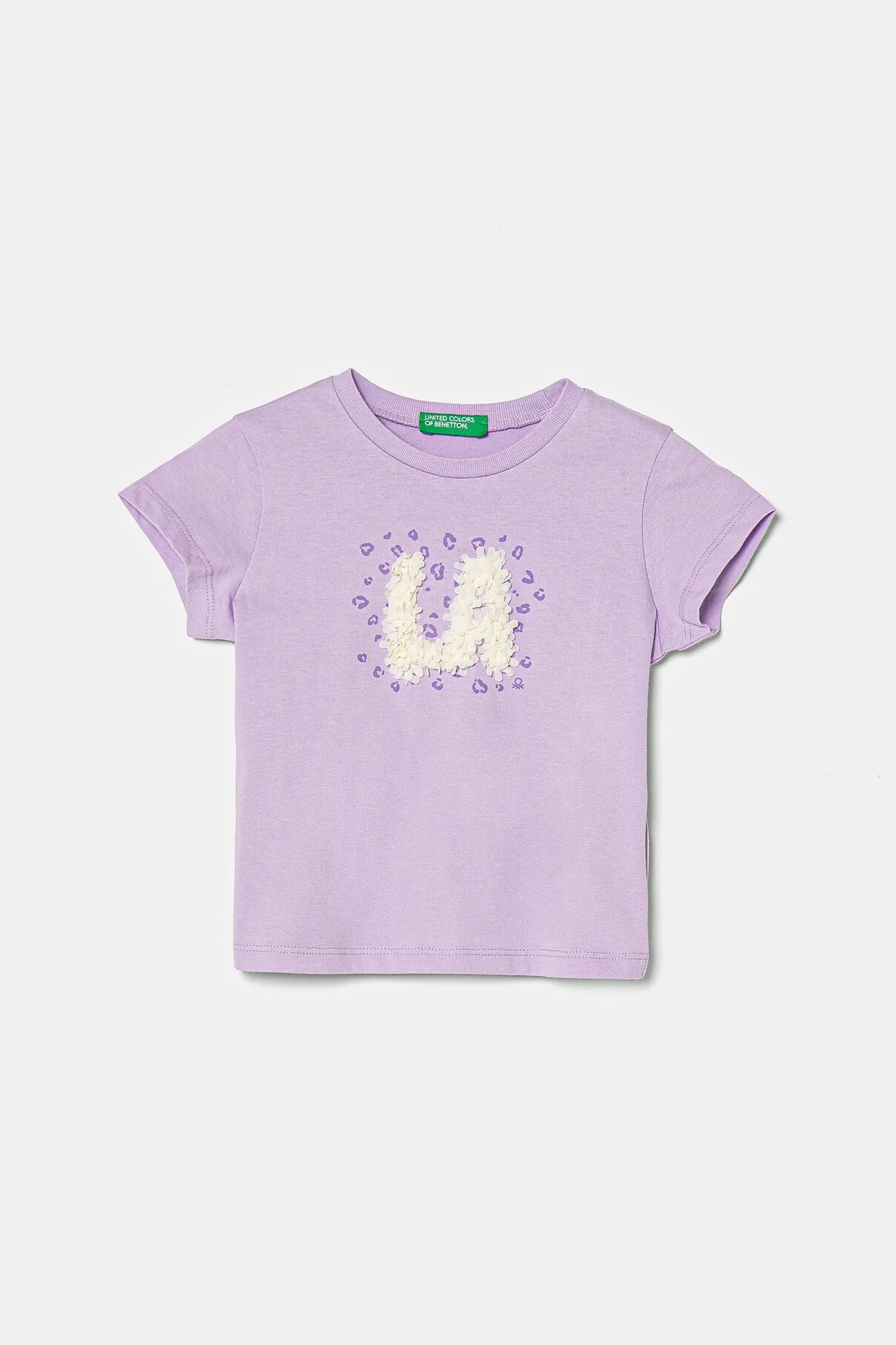 

Футболка из хлопка для детей United Colors Of Benetton, фиолетовый