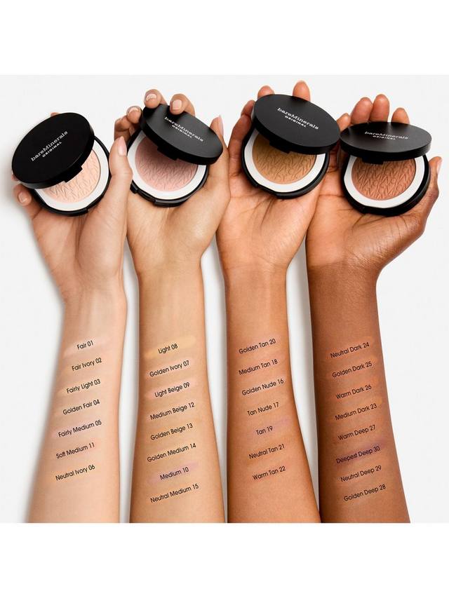 Минеральная пудра-основа ORIGINAL Pressed с SPF15 bareMinerals, Golden Beige 13 — фото 4