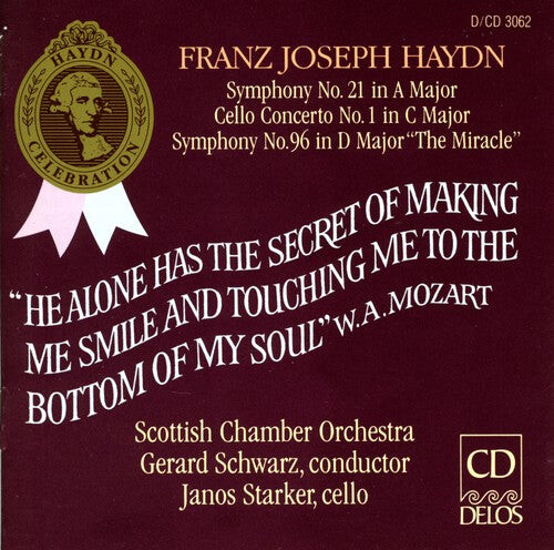

CD диск Haydn / Starker / Schwarz / Sco: Symphonies 21 & 96 / Cello Concerto