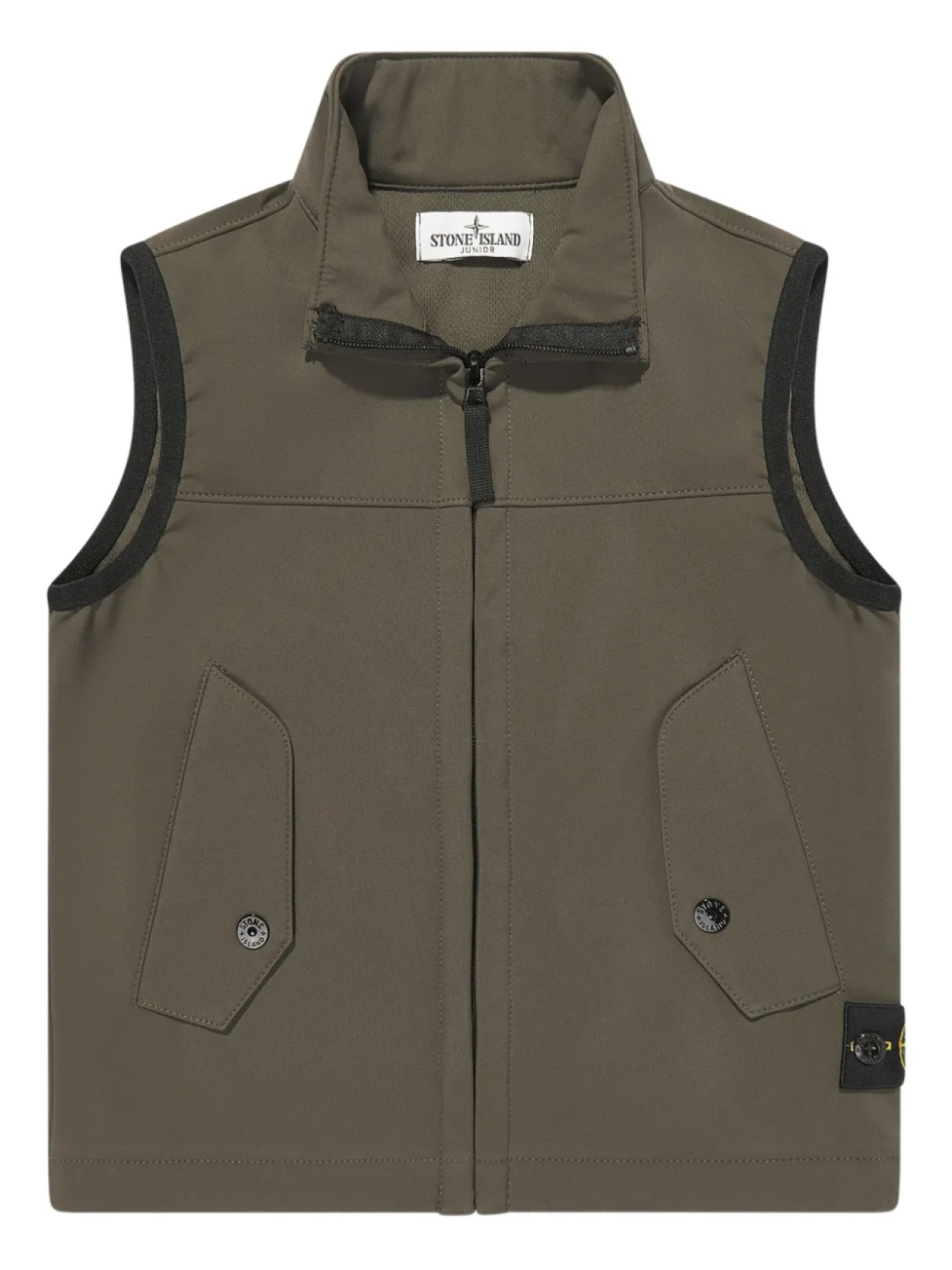 

Жилет с компасом Stone Island Junior, зеленый