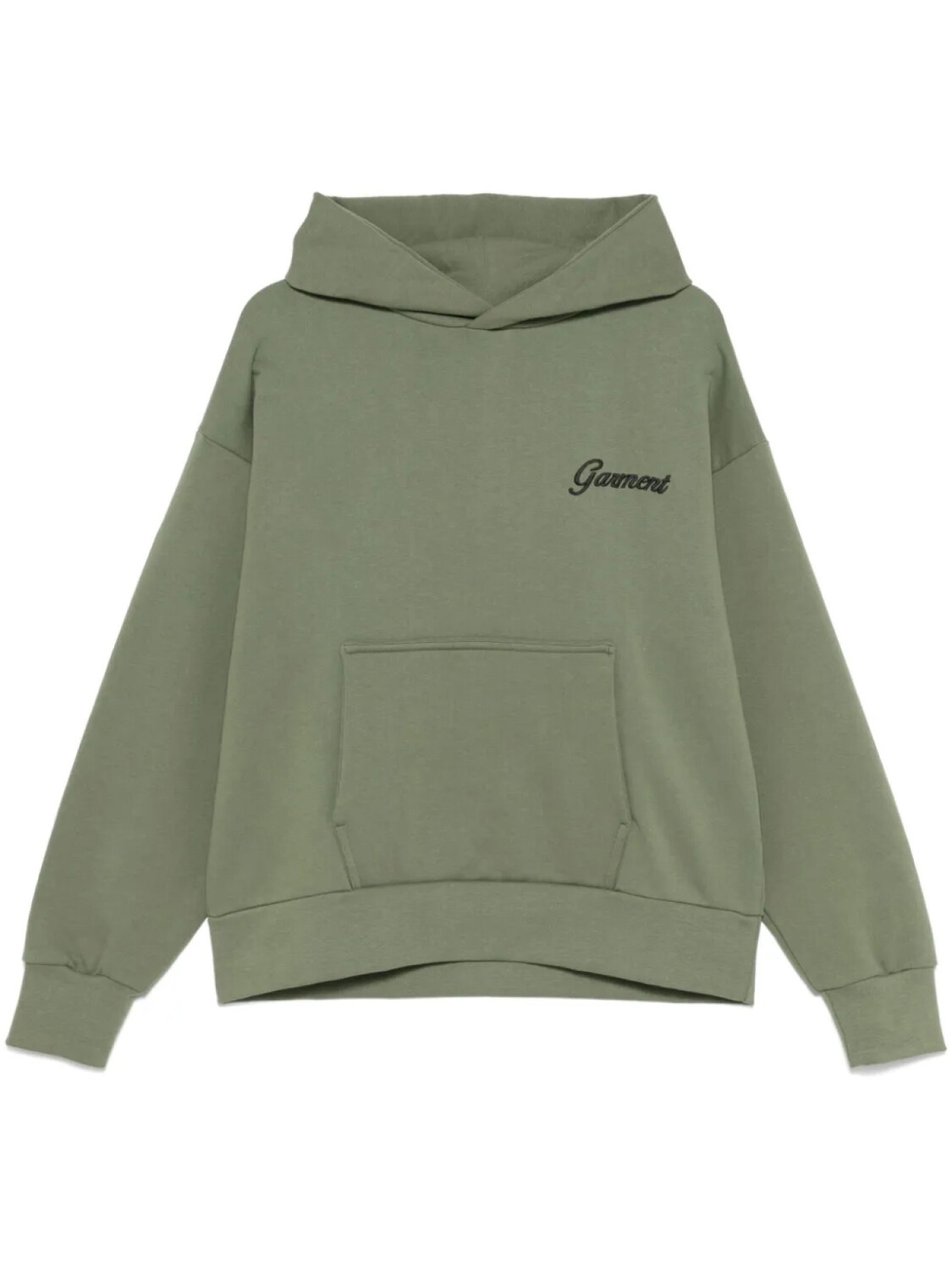 

Garment workshop худи с вышитым логотипом, зеленый