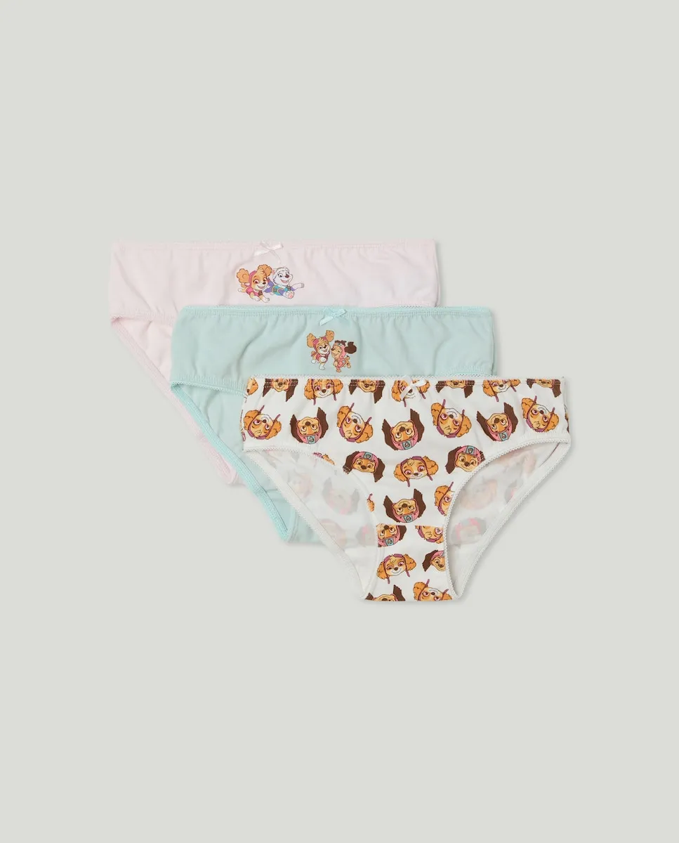 

Набор из трех трусиков для девочки Щенячий патруль Cotton Juice, мультиколор