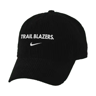 

Бейсболка Nike Portland Trail Blazers Icon Edition NBA Corduroy Campus Cap, черный