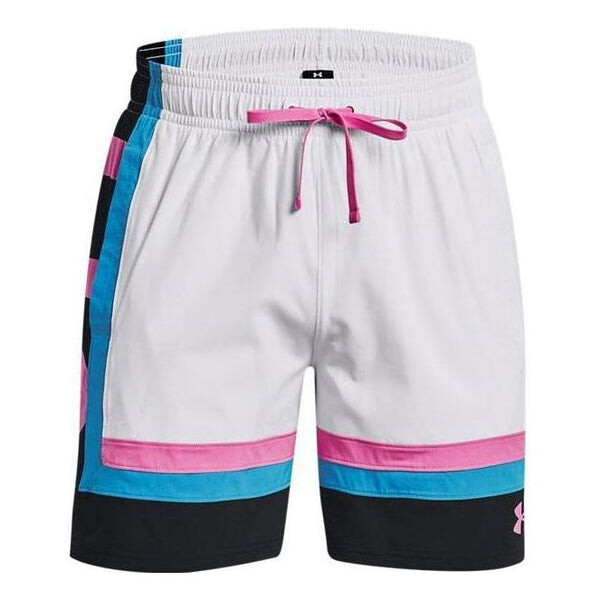 

Шорты baseline woven shorts 'white pink blue' Under Armour, белый