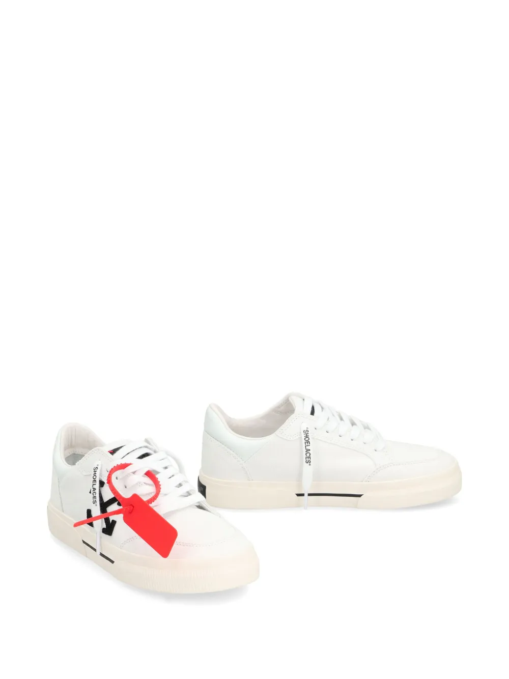 Кеды New Low Vulcanized OFF-WHITE, белый — фото 3