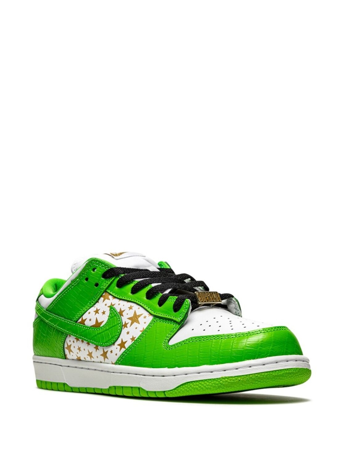 Кроссовки SB Dunk Low Nike, зеленый — фото 2