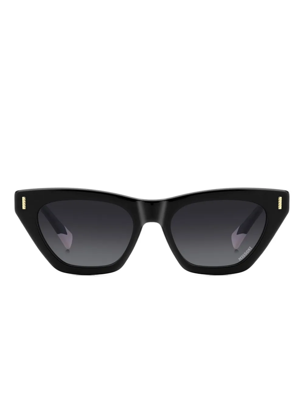 

Солнцезащитные очки «кошачий глаз» MISSONI EYEWEAR, черный