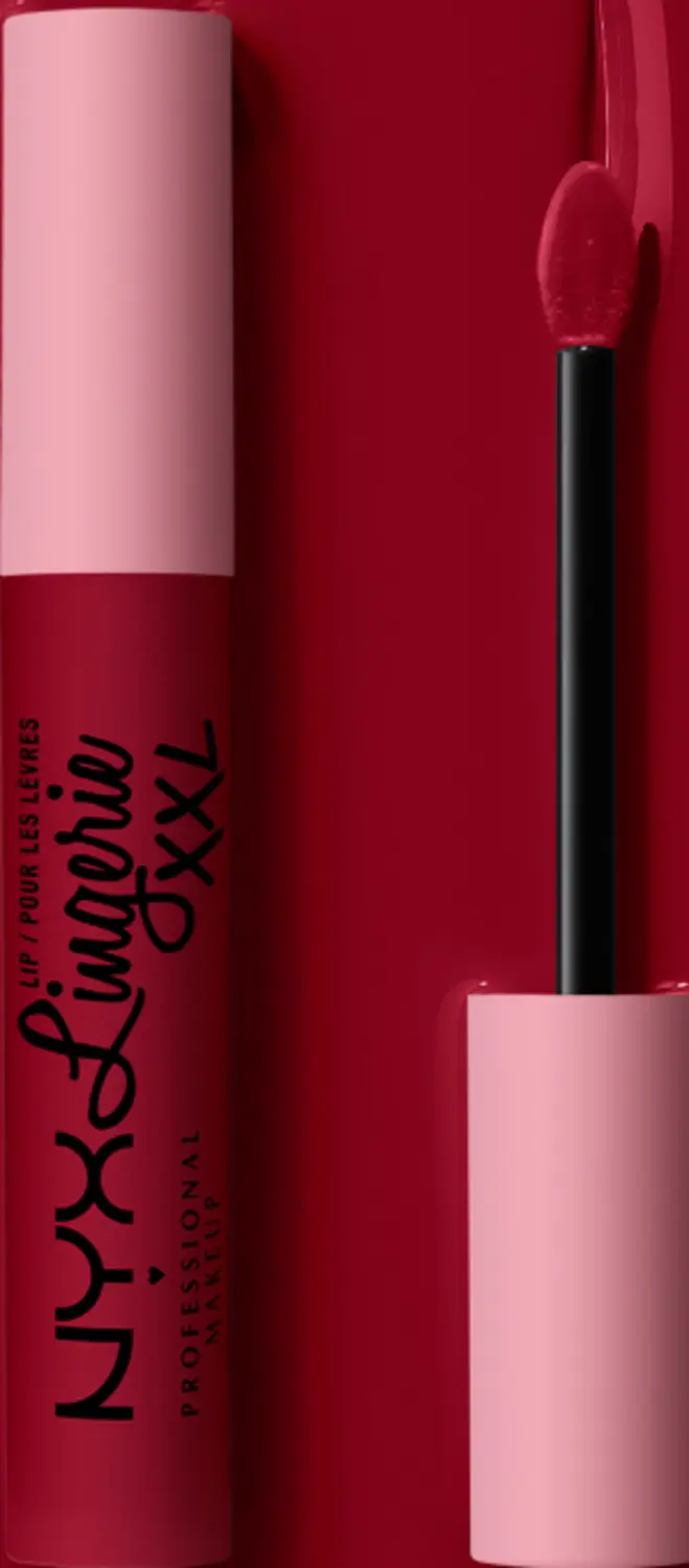 Губная помада NYX Professional MakeUp Lip Lingerie XXL 22 Sizzlin' Oxblood Red — фото 4